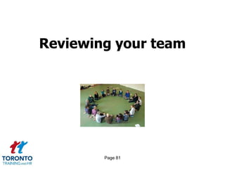 Reviewing your team




        Page 81
 