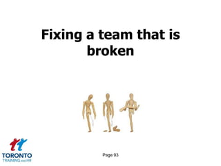 Fixing a team that is
       broken




         Page 93
 