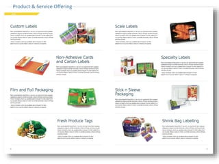 Product & Service Offering
 
