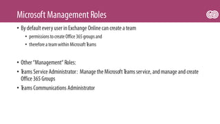 Microsoft Teams management | PDF