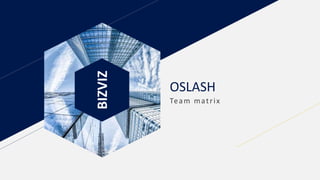 BIZVIZ
OSLASH
Team matrix
 