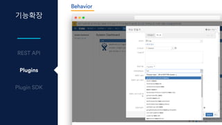 기능확장
Plugins
Behavior
 