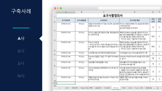 구축사례
A사
 