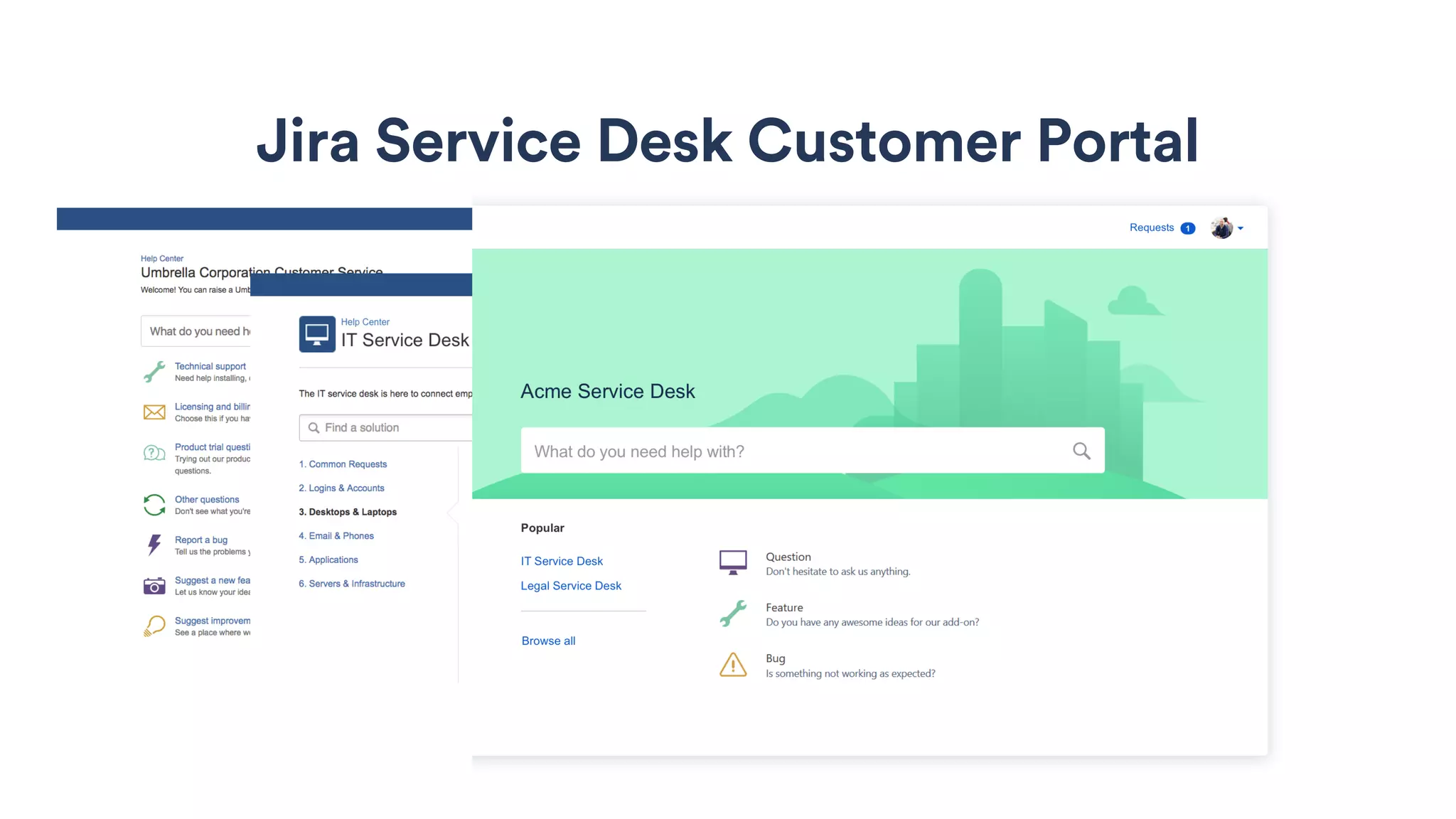 Jira Service Desk Customer Portal
 