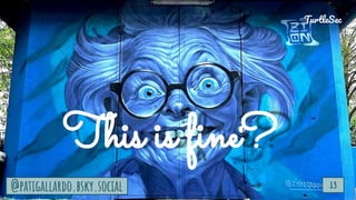 TurtleSec
13
@patigallardo.bsky.social
@patigallardo.bsky.social
TurtleSec
This is ﬁne?
13
 