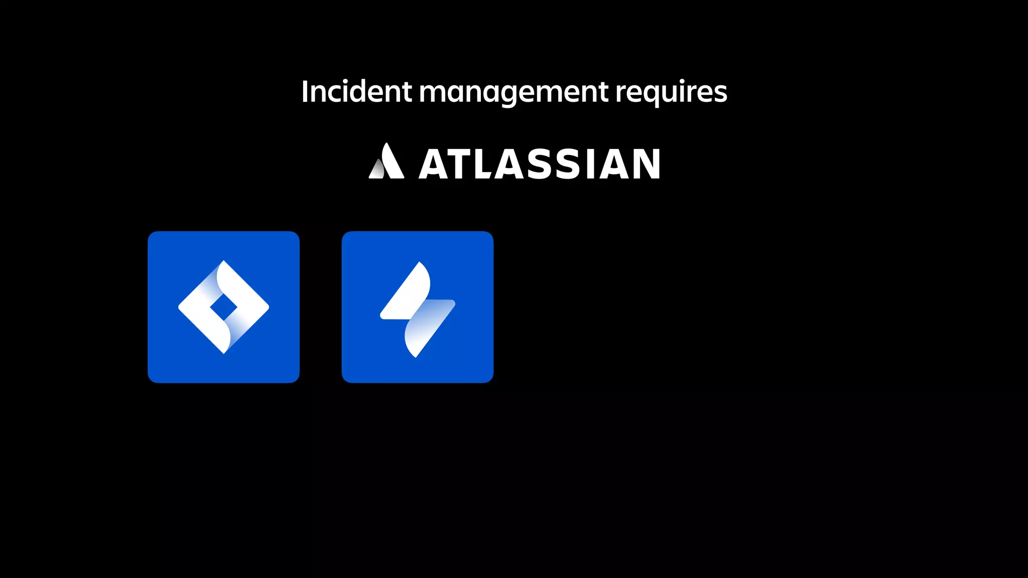 Incident management requires
 