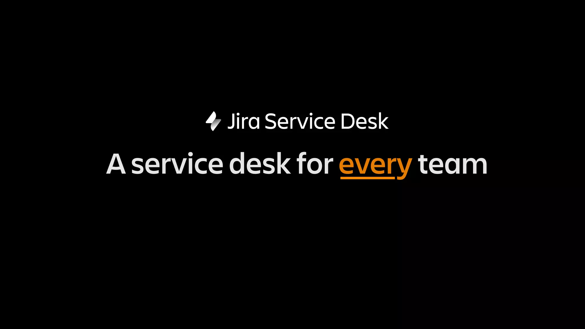 A service desk for every team
 