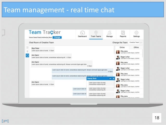 team tracker app team