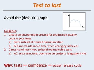Test to last
Avoid the (default) graph:


Guidance:
1. Create an environment striving for production-quality
   code in yo...