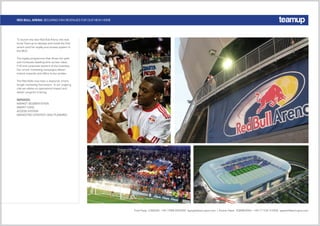 Teamup Red Bull Arena case study | PDF
