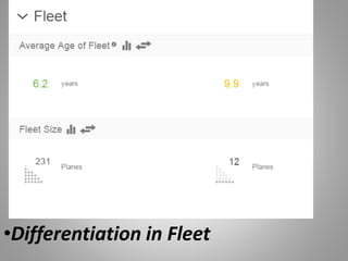 •Differentiation in Fleet
 