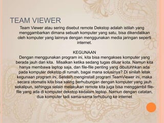 Team viewer | PPTX