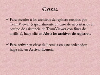 Extras.




 