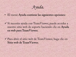 Ayuda.
•




 