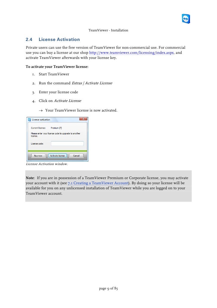 teamviewer 9 manual