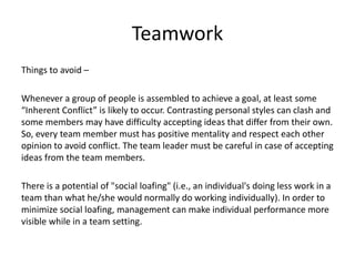 Teamwork | PPTX