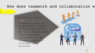 Teamwork and collaboration | PPTX