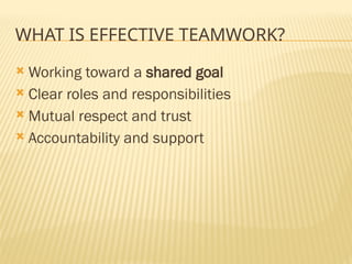 Enhancing Teamwork and Communication Skills in the Pharmaceutical ...