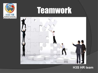 Teamwork H3S HR team 