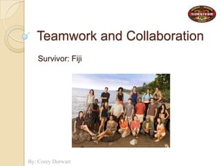 Teamwork and Collaboration Survivor: Fiji 