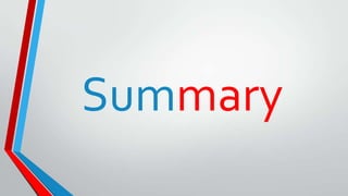 Summary
 