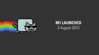 M1 LAUNCHED
3 August 2015
 