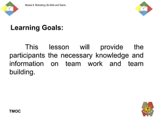 Team Building Module Comprehensive Team Building and Leadership Skills Training for ...