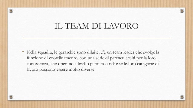 Team Working Costruire I Rapporti Per Lavorare Bene Assieme