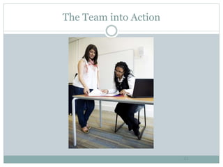 The Team into Action
42
 