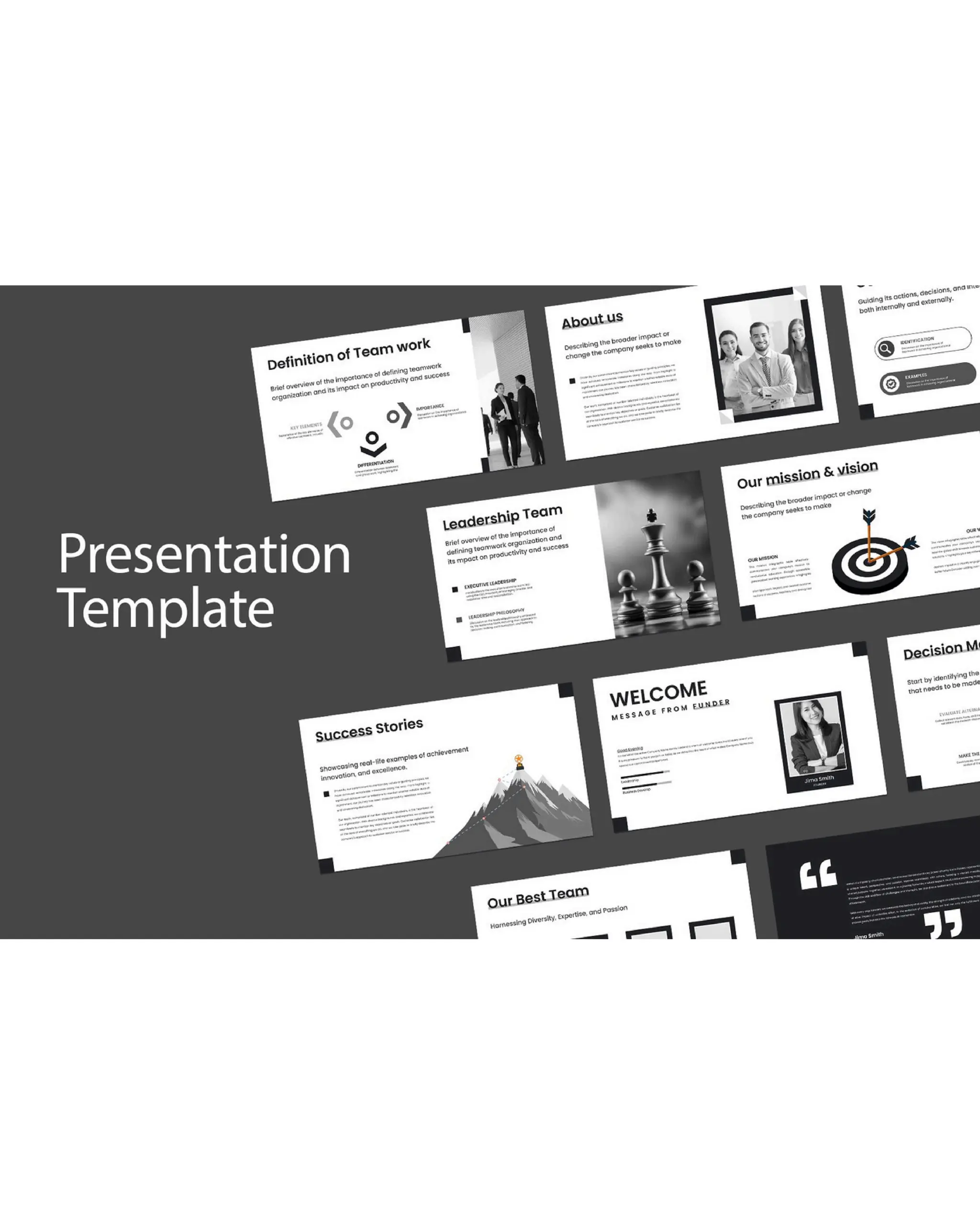 Teamwork PowerPoint Presentation | 24+ Pages Layout