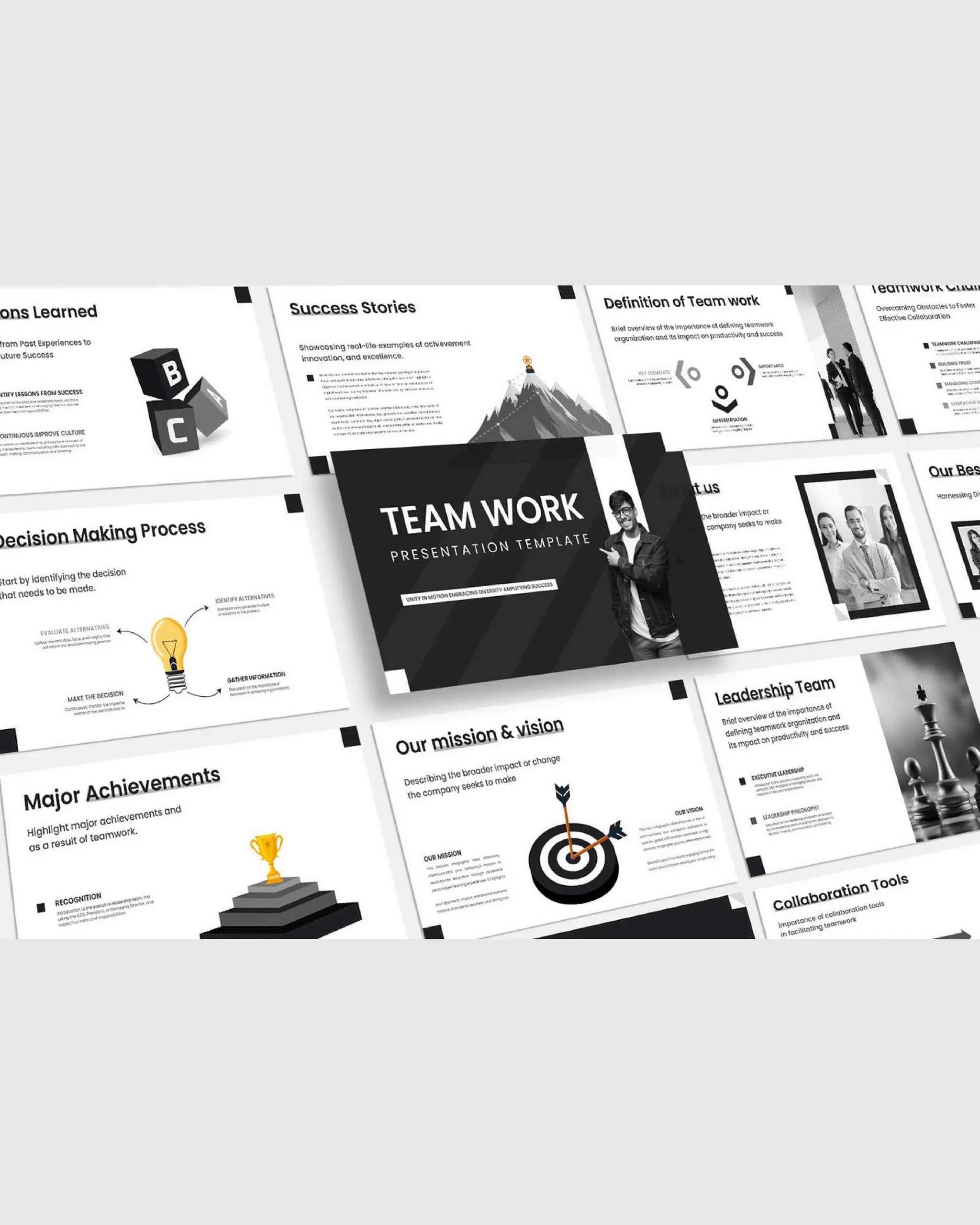 Teamwork PowerPoint Presentation | 24+ Pages Layout