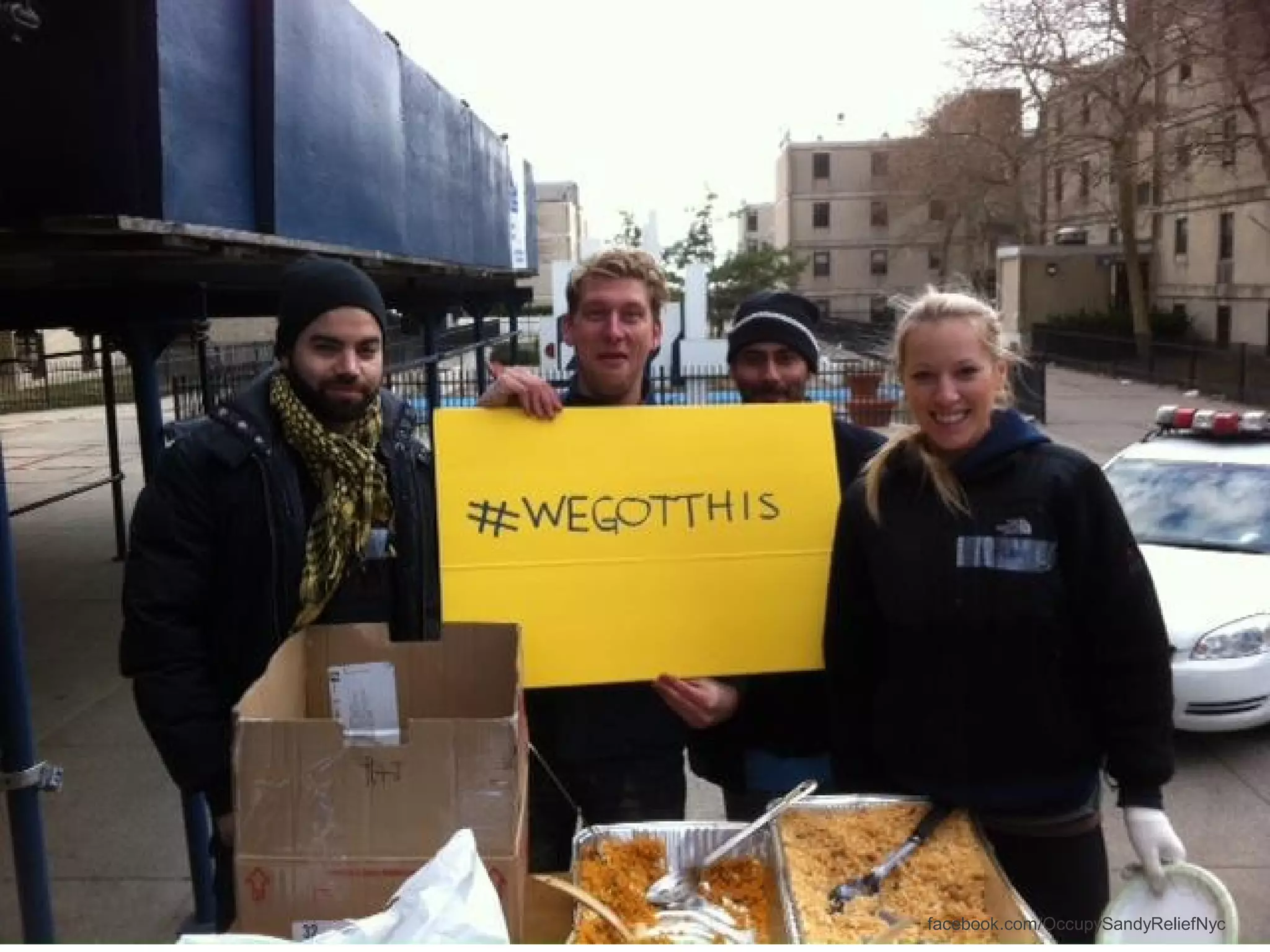 8 facebook.com/OccupySandyReliefNyc
 