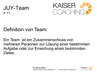 Techniken zum Aufbau eines guten Teams 