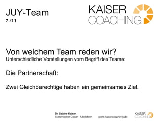 Teamdynamik: Teammitglieder in ihrer Rolle erkennen  