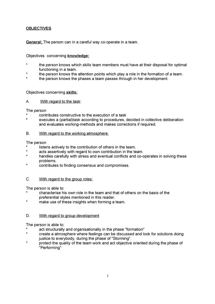 resume teamwork skills