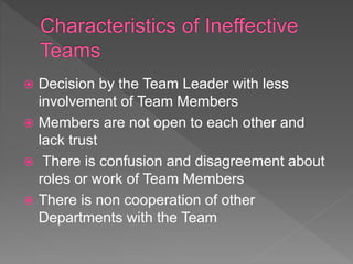 Team Inconsiderate Team work & team building | PPTX