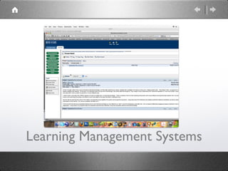 Learning Management Systems 