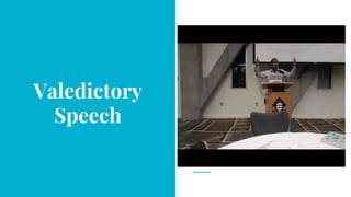 Valedictory
Speech
 
