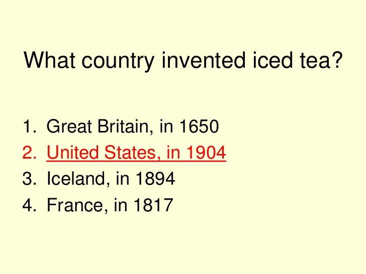 Increase Your Tea Knowledge