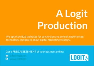 A Logit
Production
We optimize B2B websites for conversion and consult experienced
technology companies about digital mark...