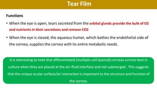 tearfilmdynamics-presentation opthalmology | PPTX