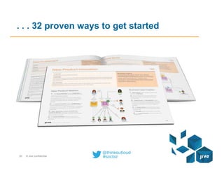 20 © Jive confidential
. . . 32 proven ways to get started
 