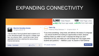 EXPANDING CONNECTIVITY
 