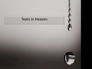 TEARS IN HEAVEN - TRADUÇÃO 