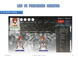 4 - Le match-making




    18/10/2011        LE NAOU Jérôme - IIM A3   28
 