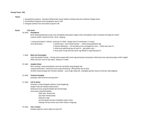 Teaser data untuk keperluan event di tanggal itu | PPT