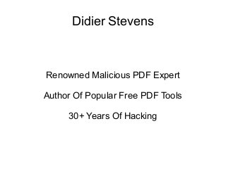 Teaser Brucon 2013 Hacking PDF Training