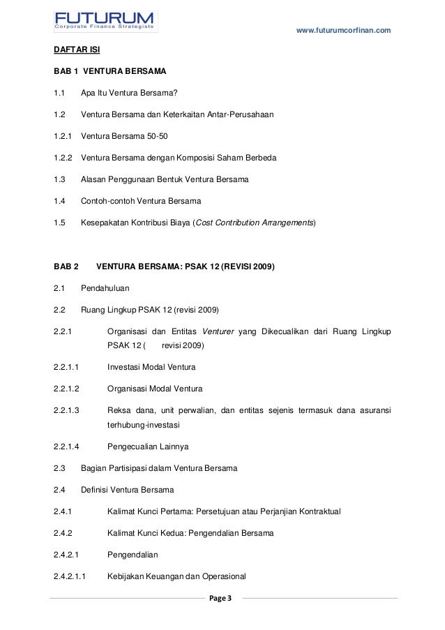 Teaser buku ventura bersama (joint venture) – panduan 