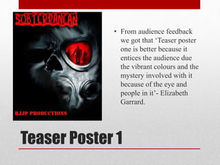 Teaser Poster Ideas | PPTX
