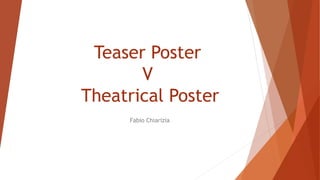 Teaser Poster
V
Theatrical Poster
Fabio Chiarizia
 